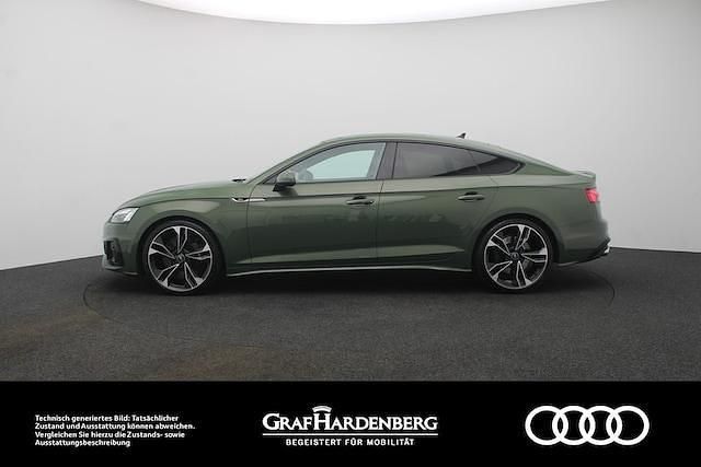 Gebraucht Audi S5 Ambiente 341 PS (250 kW) 2023 Distriktgrün metallic Coupé