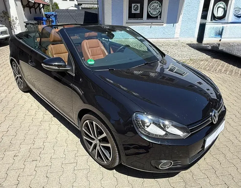 Gebraucht VW Golf Cabriolet 160 PS (117 kW) 2011 Schwarz Cabrio