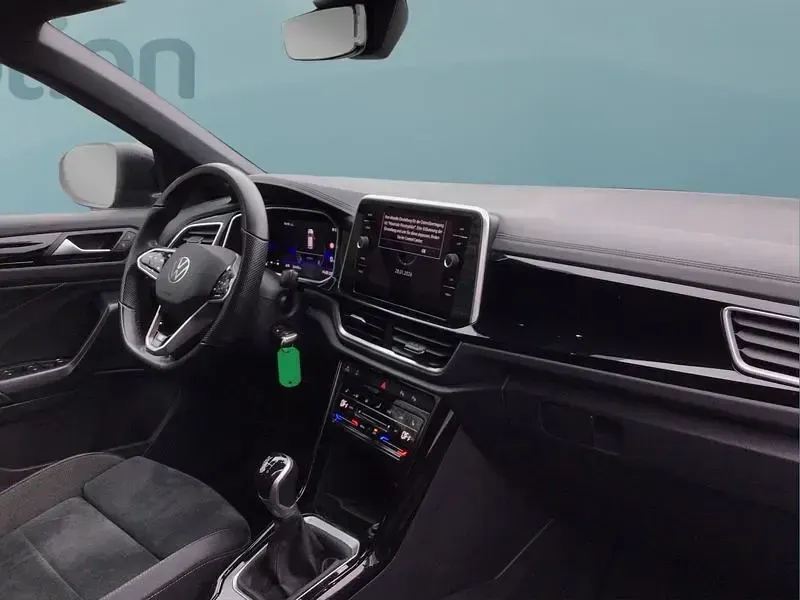 Gebraucht VW T-Roc 110 PS (80 kW) 2022 Schwarz SUV