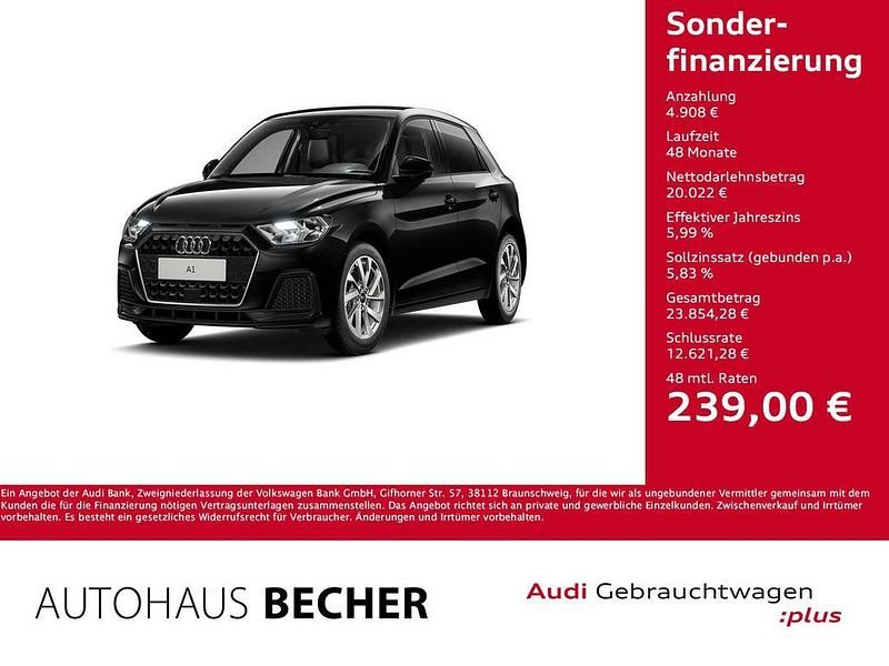 Gebraucht Audi A1 Advanced Plus 116 PS (85 kW) 2025 Schwarz SUV