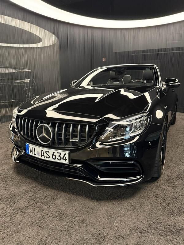 Schwarz Gebraucht 2021 Mercedes C63S AMG Cabrio | 95.000 € - Bild 1/4
