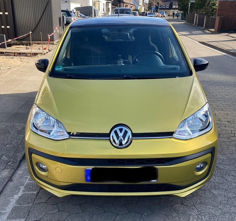 Gebraucht VW up! CLUB 60 PS (44 kW) 2017 Gelb Kleinwagen