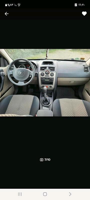 Gebraucht Renault Mégane II 112 PS (82 kW) 2004 Blau Kleinwagen