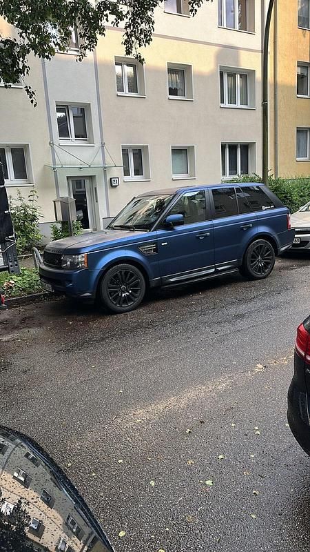 Blau Gebraucht 2012 Land Rover Range Rover Sport SUV | 11.300 € (Fairer Preis) - Bild 1/4