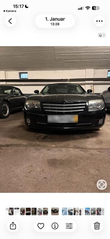 Gebraucht Chrysler Crossfire 218 PS (160 kW) 2007 Schwarz Coupé
