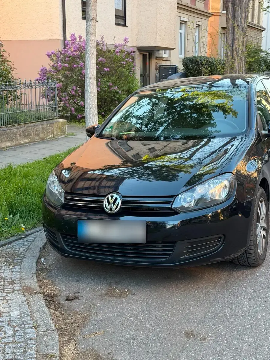 Gebraucht VW Golf VI 122 PS (89 kW) 2009 Schwarz Kleinwagen