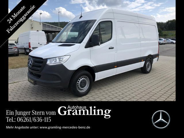 Arktikweiß Gebraucht 2019 Mercedes Sprinter Van | 28.798 € (Teuer) - Bild 1/1
