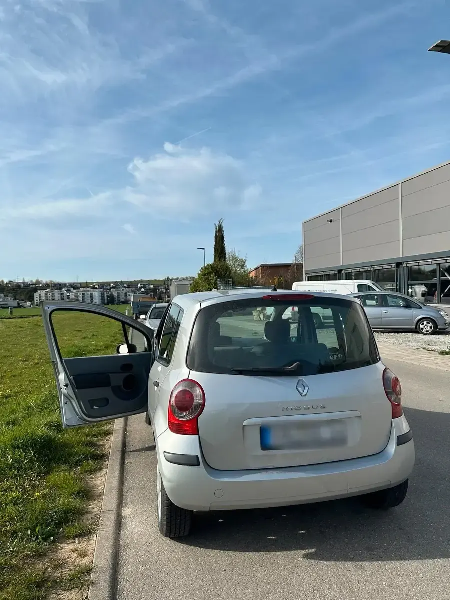 Second-hand Renault Modus 80 CP (58 kW) 2006 Gri Monovolum