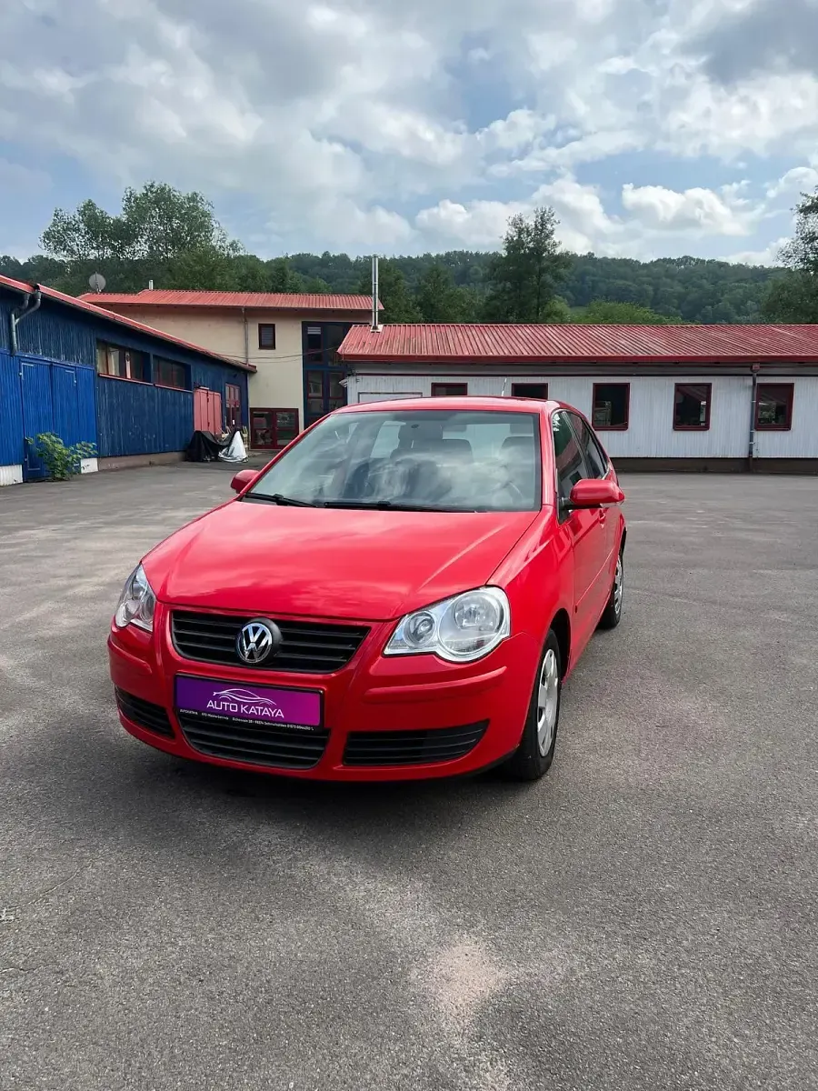 Gebraucht VW Polo 70 PS (51 kW) 2009 Rot Kleinwagen