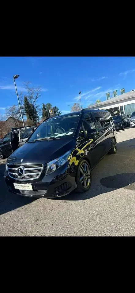 Gebraucht Mercedes V250 Exclusive 190 PS (139 kW) 2018 Schwarz Van / Kleinbus
