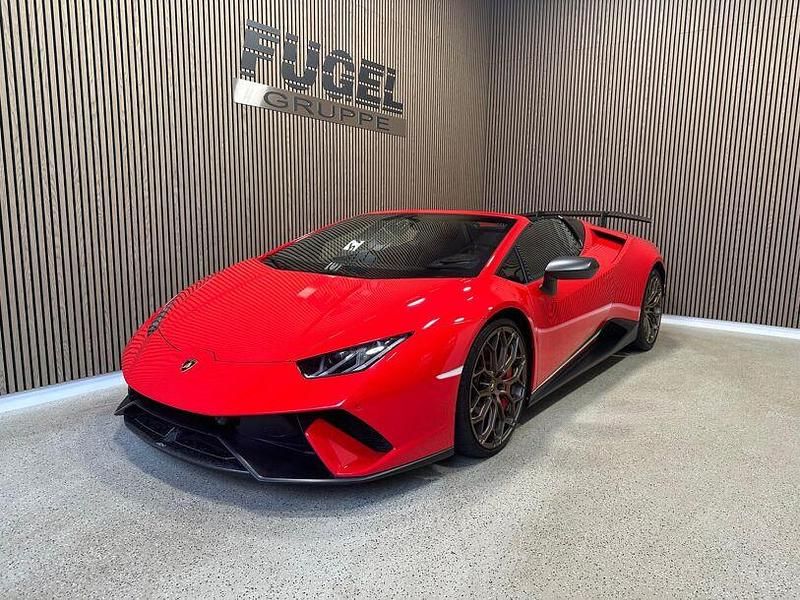 Gebraucht Lamborghini Huracán 639 PS (469 kW) 2018 Rosso mars Cabrio