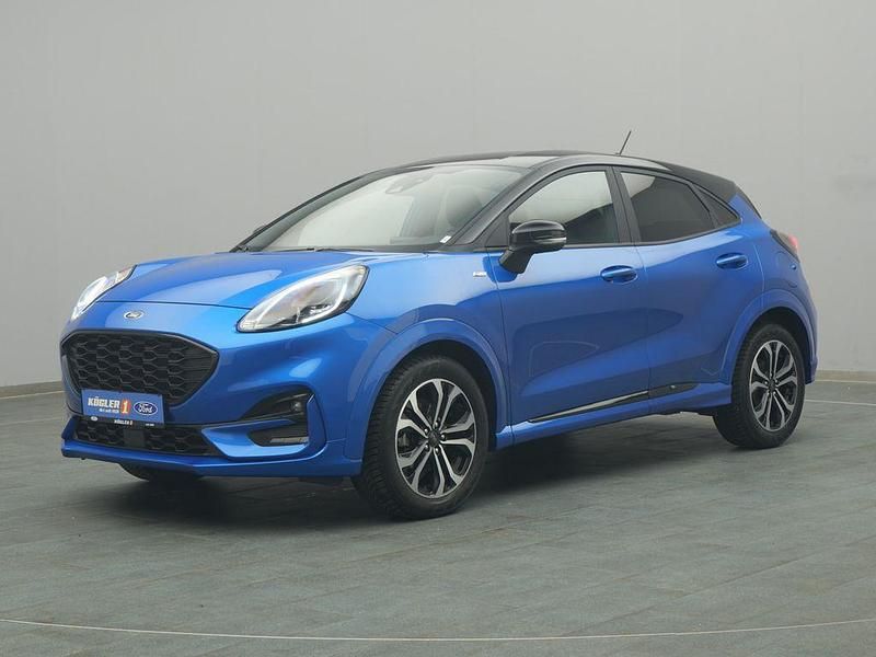 Gebraucht Ford Puma ST-Line 125 PS (91 kW) 2021 Dynamic blau SUV