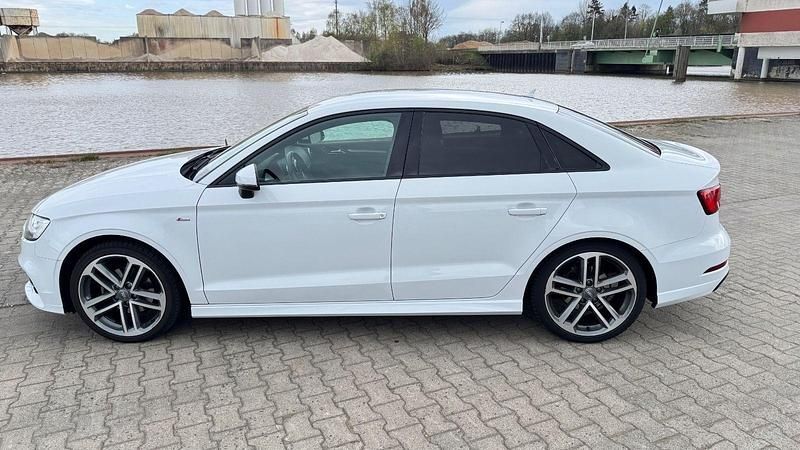Brugt Audi A3 S-Line 116 HK (85 kW) 2018 Hvid Sedan
