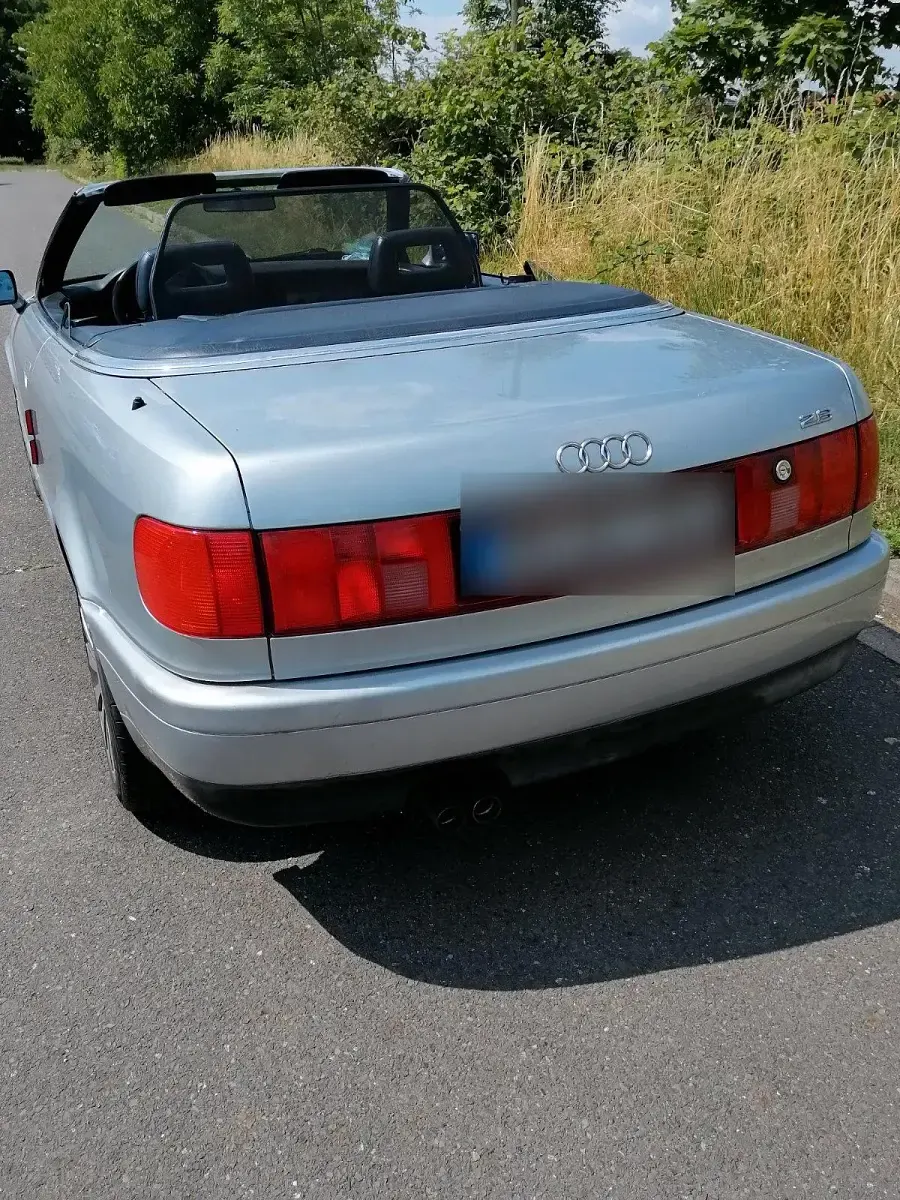 Gebraucht Audi A6 1990 Silber Cabrio