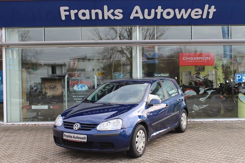 Blau Gebraucht 2006 VW Golf V Trendline Limousine | 1.450 € (Superpreis) - Bild 1/4