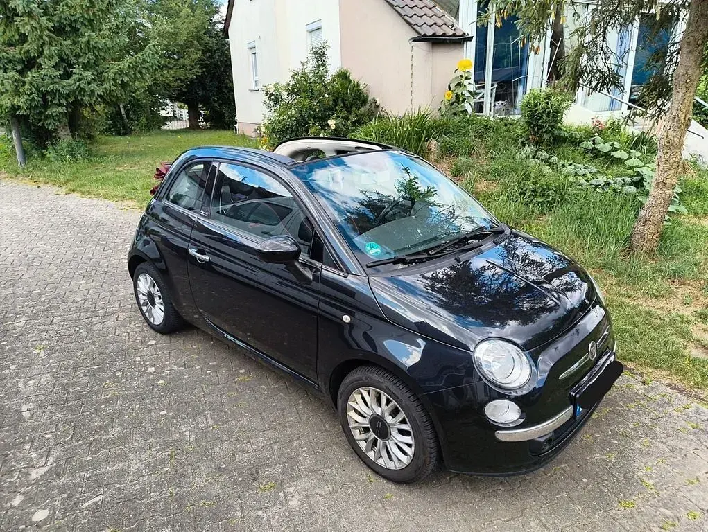 Gebraucht Fiat 500C Lounge 69 PS (50 kW) 2014 Schwarz Cabrio