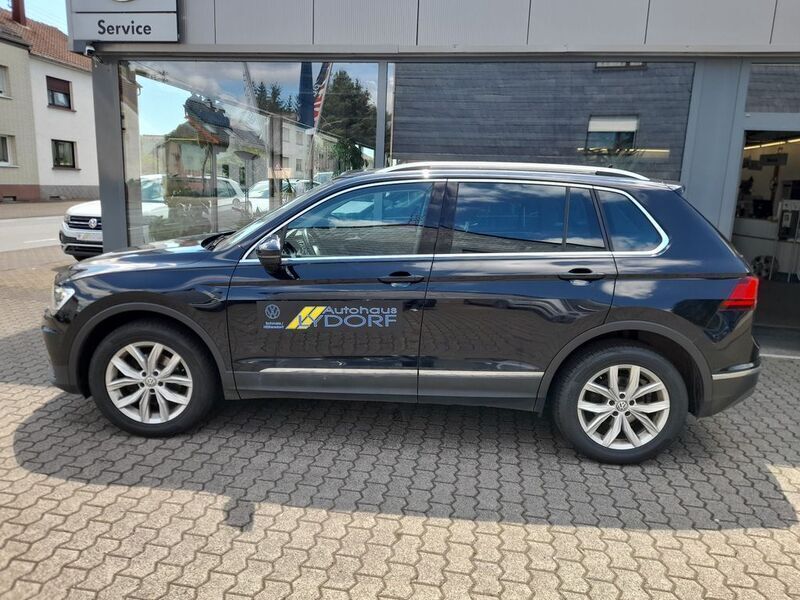 Gebraucht VW Tiguan Highline 150 PS (110 kW) 2017 Schwarz SUV