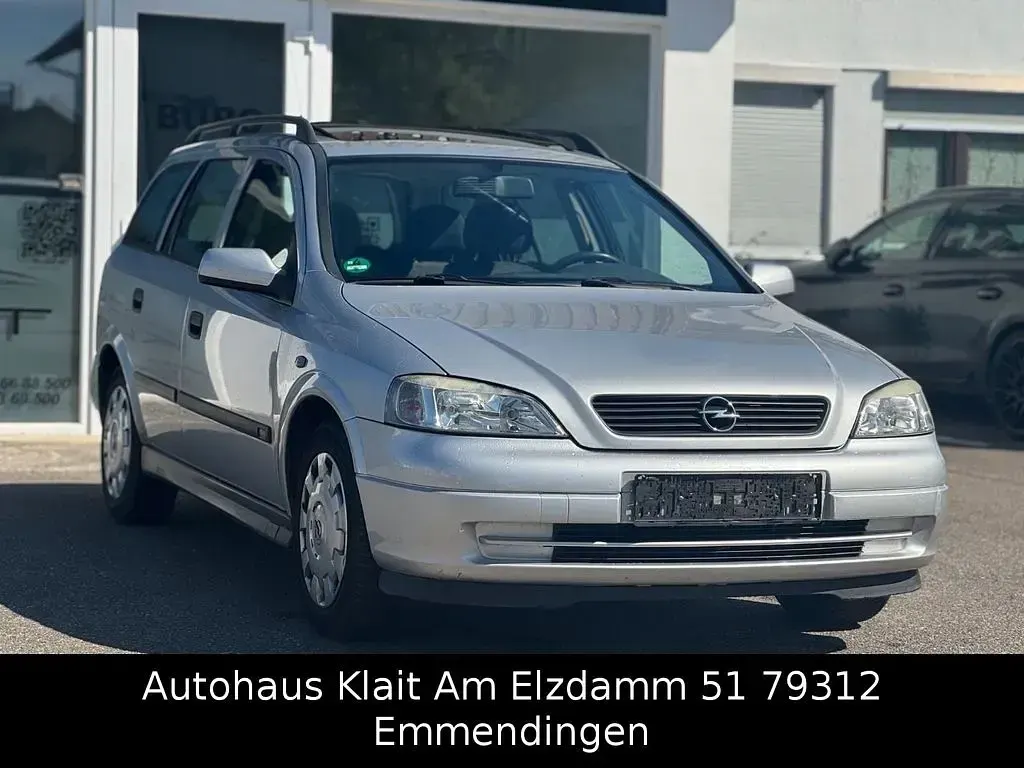 Gebraucht Opel Astra Elegance 84 PS (61 kW) 2002 Silber Limousine