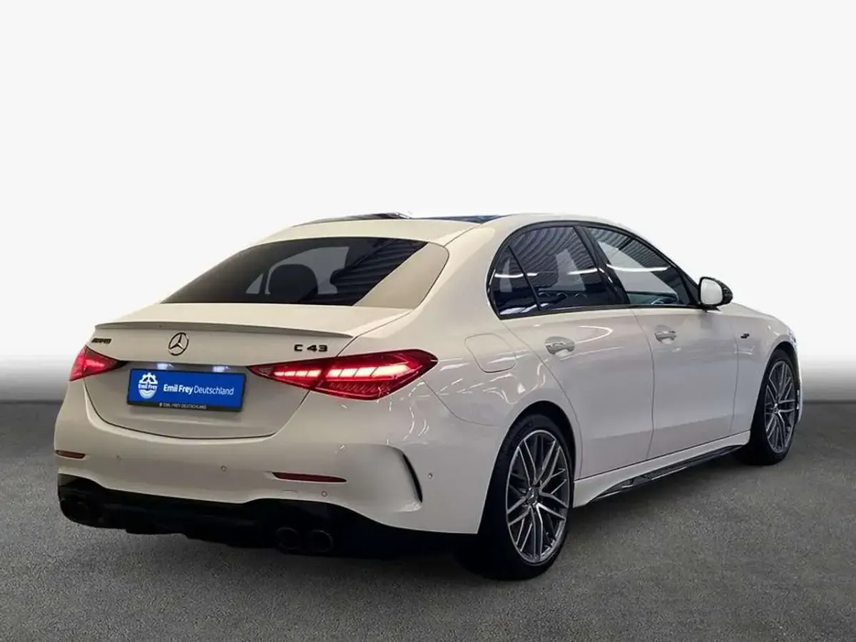 Gebraucht Mercedes C43 AMG AMG 408 PS (300 kW) 2024 Weiß Limousine