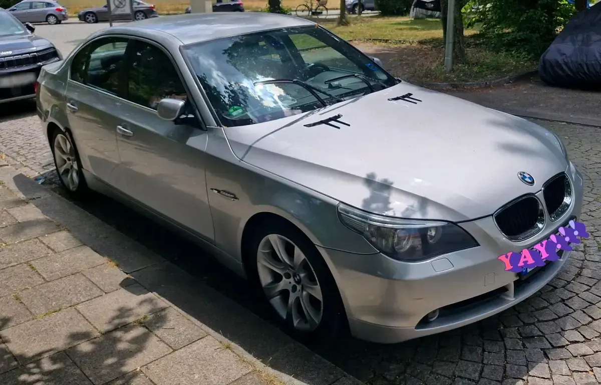 Gebraucht BMW 520 170 PS (125 kW) 2003 Silber Limousine