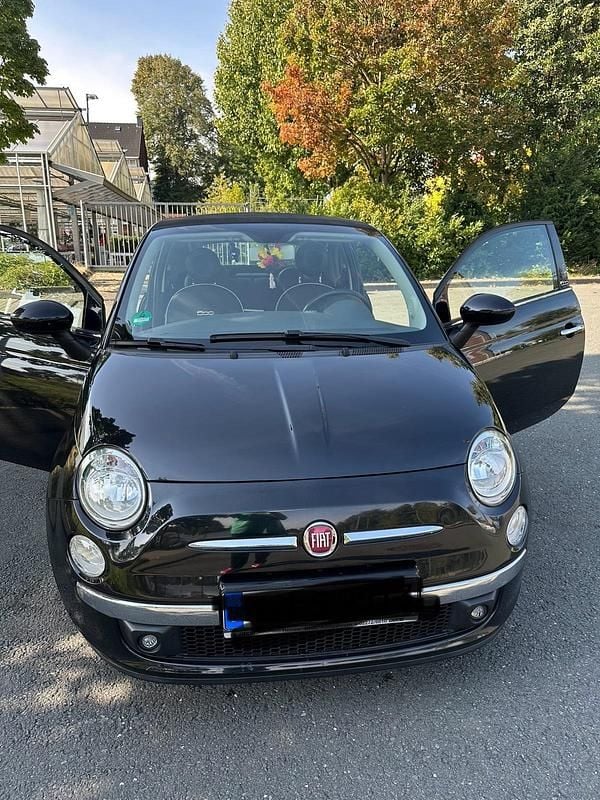 Schwarz Gebraucht 2015 Fiat 500 Cabrio | 8.499 € (Guter Preis) - Bild 1/4