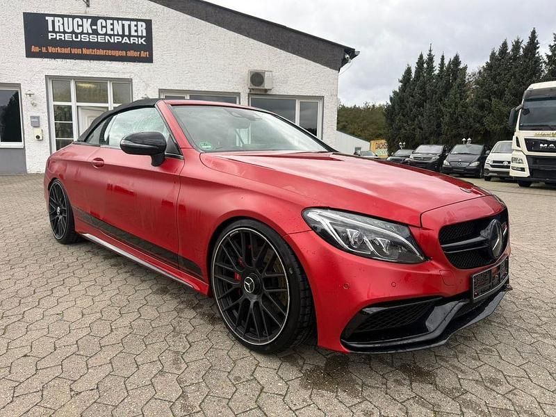 Schwarz Gebraucht 2017 Mercedes C63 AMG AMG Cabrio | 29.900 € - Bild 1/4