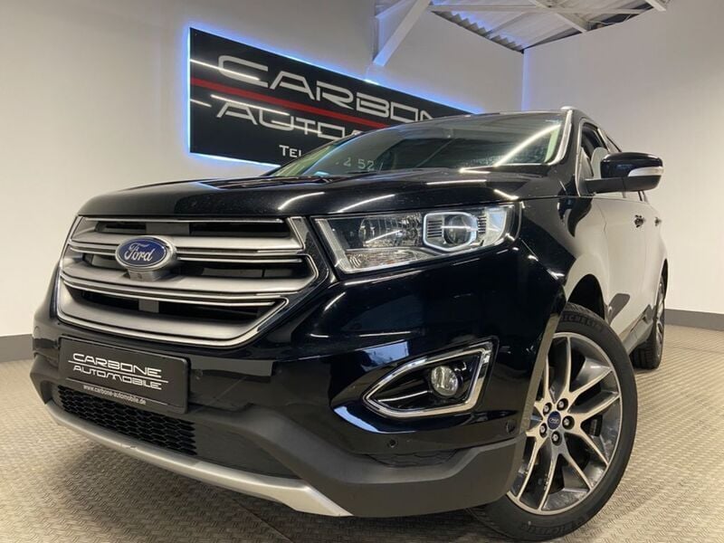 Schwarz Gebraucht 2017 Ford Edge Titanium SUV | 14.190 € (Guter Preis) - Bild 1/4