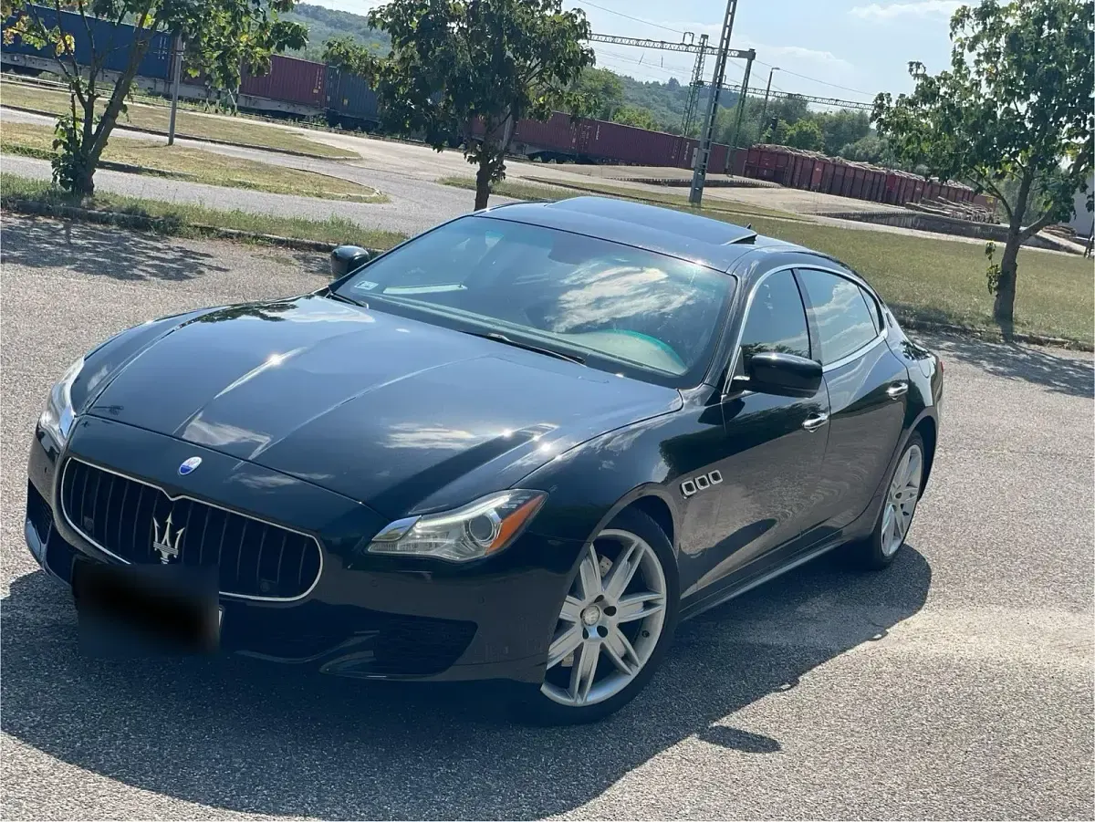 Gebraucht Maserati Quattroporte 275 PS (202 kW) 2014 Schwarz Limousine