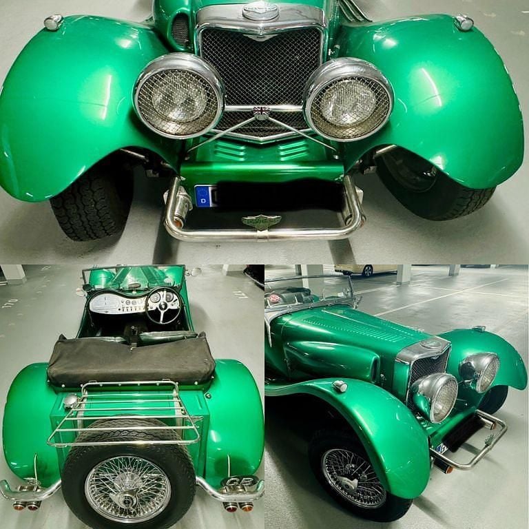 Grün Gebraucht 1974 Panther J72 Cabrio | 28.500 € - Bild 1/4