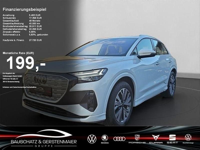 Gebraucht Audi Q4 e-tron Sport 150 kW (204 PS) 2022 Weiß SUV