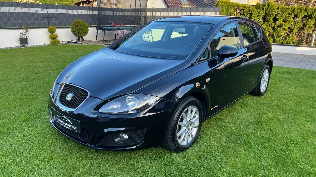 Usata Seat Leon Copa 105 CV (77 kW) 2012 Nero Berlina