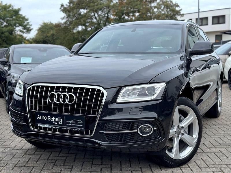Schwarz Gebraucht 2013 Audi Q5 S-Line SUV | 22.950 € (Teuer) - Bild 1/4