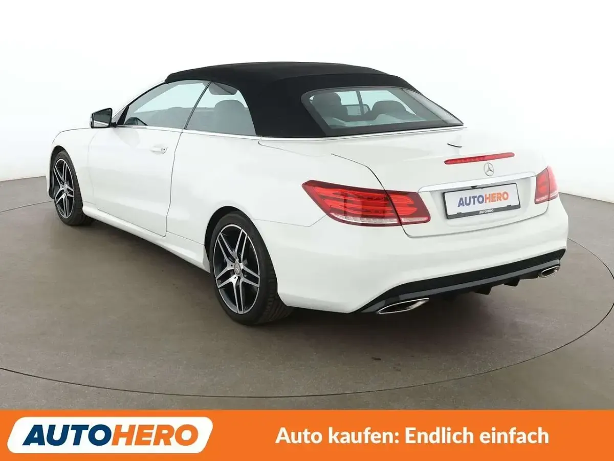 Gebraucht Mercedes E250 211 PS (155 kW) 2016 Polarweiss Cabrio