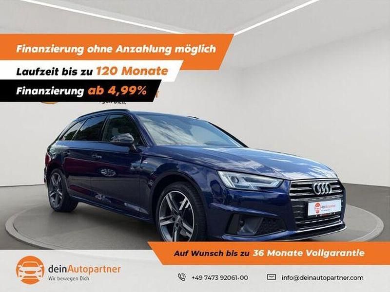 Navarrablau Gebraucht 2020 Audi A4 S-Line Kombi | 23.900 € (Superpreis) - Bild 1/4