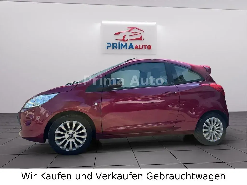 Gebraucht Ford Ka Titanium 69 PS (50 kW) 2009 Rot Kleinwagen