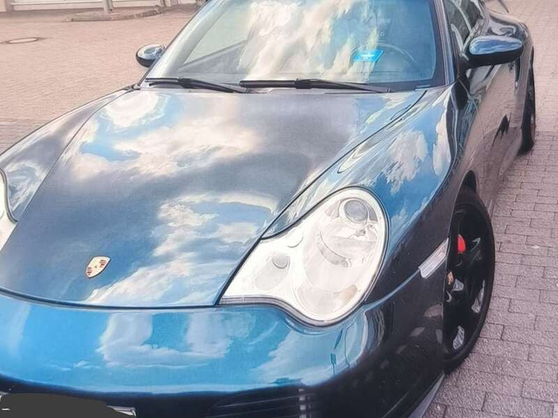 Grün Gebraucht 2003 Porsche 911 Turbo Coupé | 69.900 € - Bild 1/4