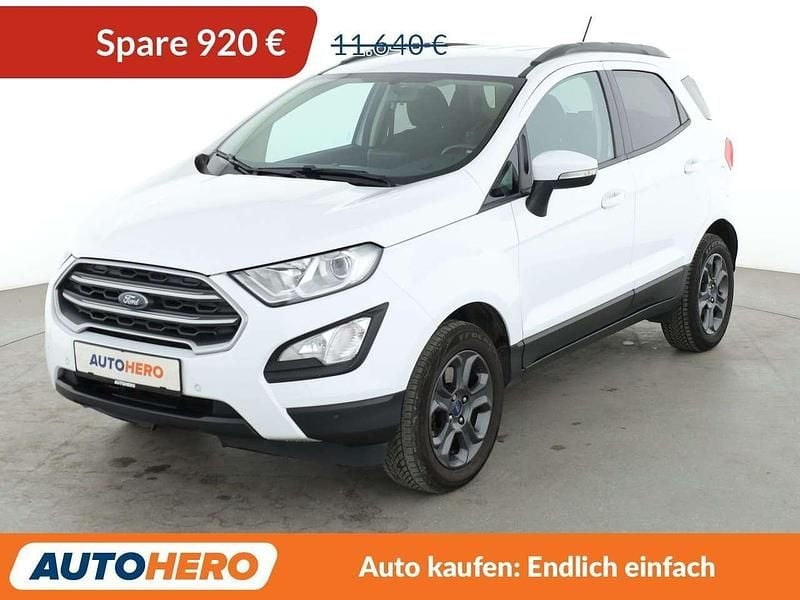 Frozen white Gebraucht 2018 Ford Ecosport Cool & Connect SUV | 10.720 € (Fairer Preis) - Bild 1/3