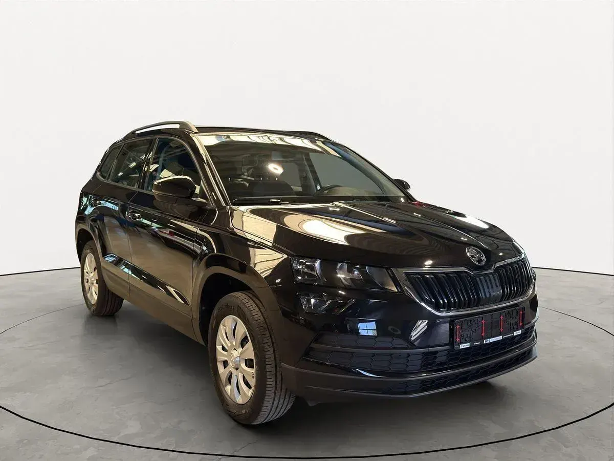 Gebraucht Skoda Karoq Active 110 PS (80 kW) 2021 Schwarz SUV