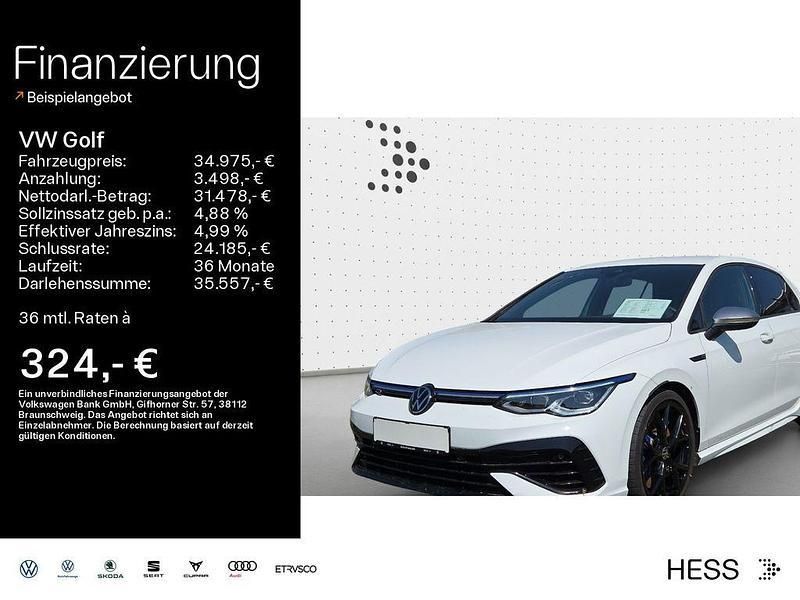 Pure white Gebraucht 2023 VW Golf VIII R Limousine | 34.975 € (Fairer Preis) - Bild 1/4