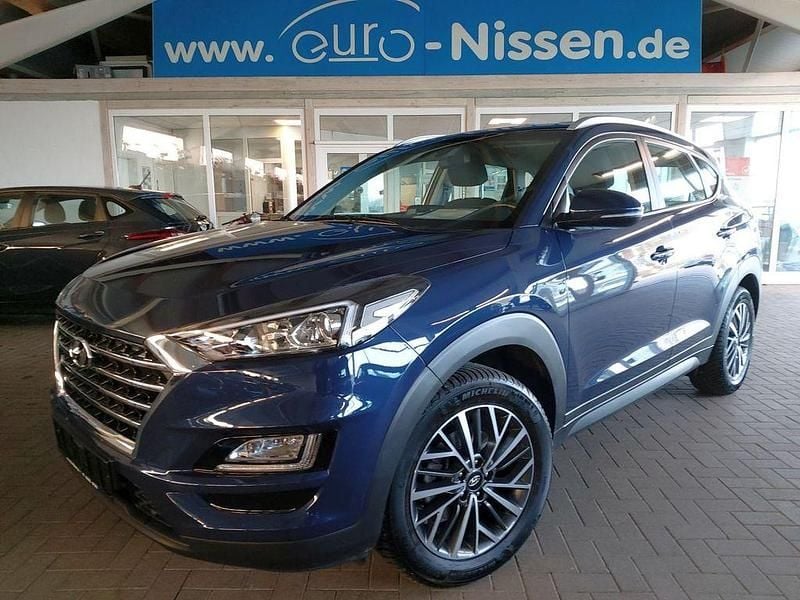Blau Gebraucht 2020 Hyundai Tucson Advantage SUV | 17.490 € (Fairer Preis) - Bild 1/4