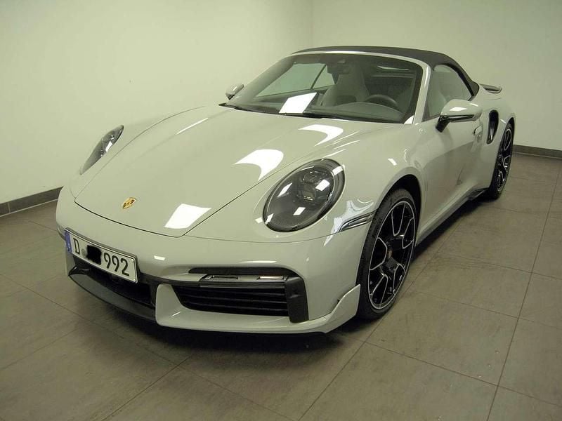 Racetrackgrey / kreide Gebraucht 2021 Porsche 992 Cabrio | 219.850 € (Superpreis) - Bild 1/4