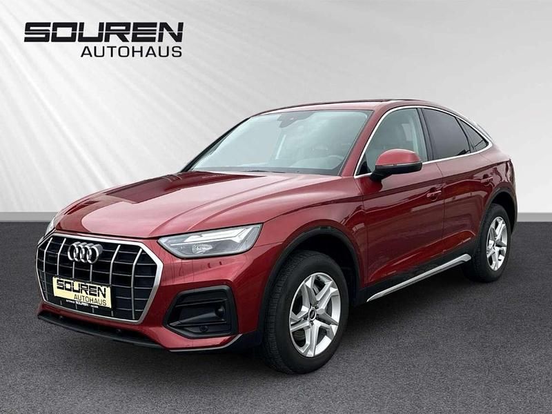 Rot Gebraucht 2021 Audi Q5 Sportback Advanced Plus SUV | 38.650 € (Guter Preis) - Bild 1/4