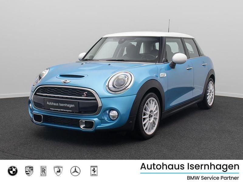 Gebraucht Mini Cooper SD 170 PS (125 kW) 2017 Electric blue ii schwarz Kleinwagen