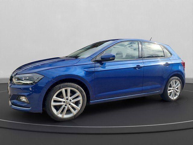 Gebraucht VW Polo Highline 116 PS (85 kW) 2018 Blau Kleinwagen
