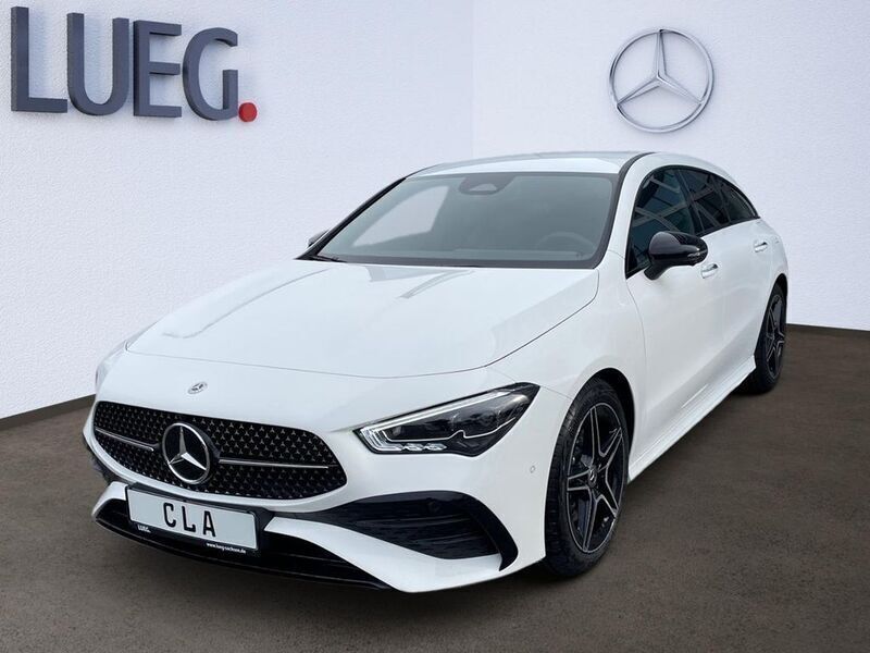 Weiß Gebraucht 2025 Mercedes CLA200 Shooting Brake AMG Kombi | 39.200 € (Teuer) - Bild 1/4
