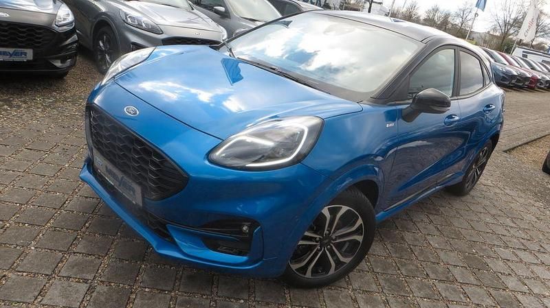 Gebraucht Ford Puma ST-Line X 125 PS (91 kW) 2022 Blau SUV
