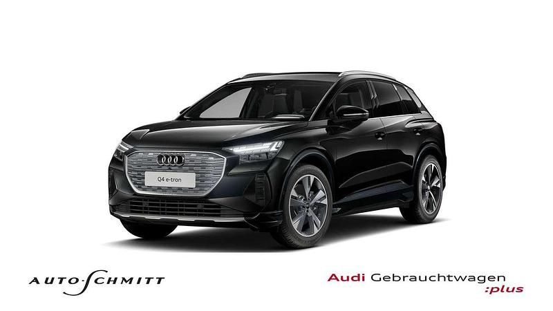 Mythosschwarz metallic Gebraucht 2023 Audi e-tron Basis SUV | 36.880 € (Fairer Preis) - Bild 1/4
