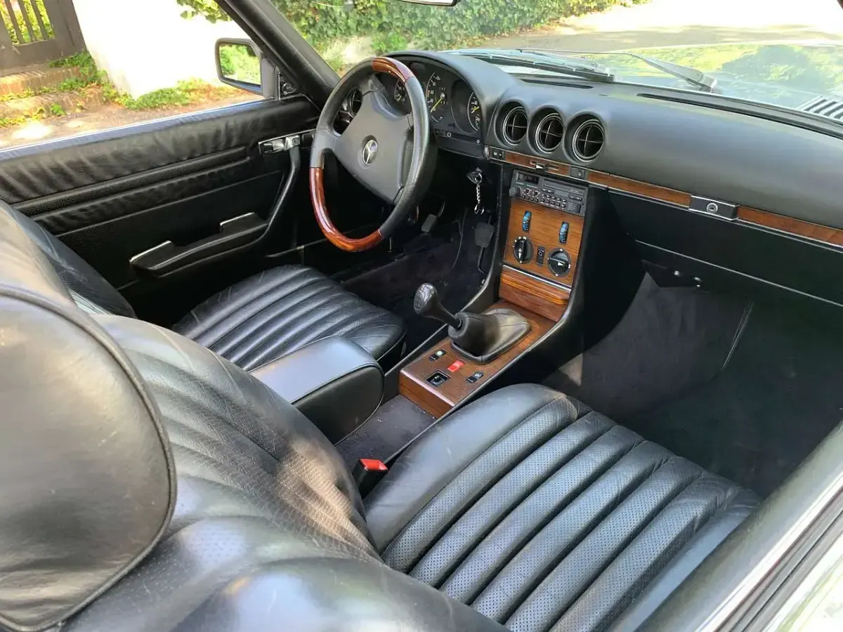 Gebraucht Mercedes SL280 203 PS (149 kW) 1983 Silber Cabrio