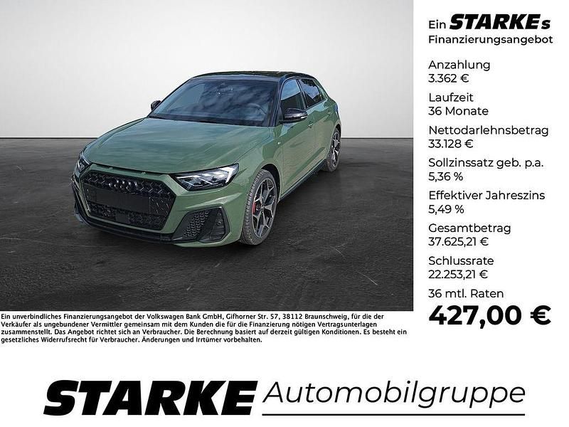 Grün Neu 2025 Audi A1 Sportback S-Line Kleinwagen | 36.490 € (Teuer) - Bild 1/4