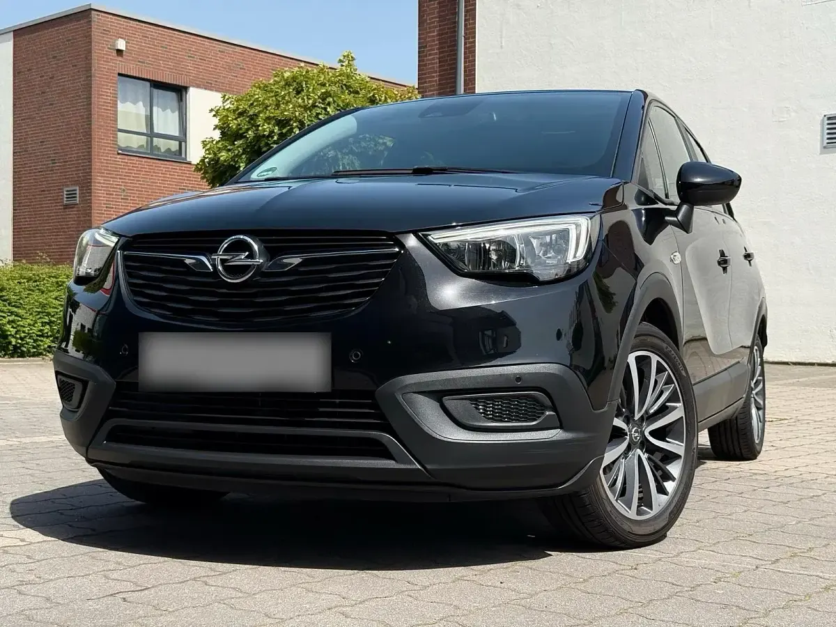 Gebraucht Opel Crossland X Edition 83 PS (61 kW) 2018 Schwarz SUV
